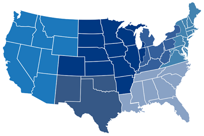 IMCD US Products By Region